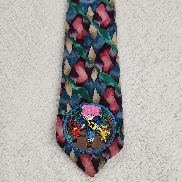 J. Garcia Other - Grateful Dead Colorful Patterned Men's Tie